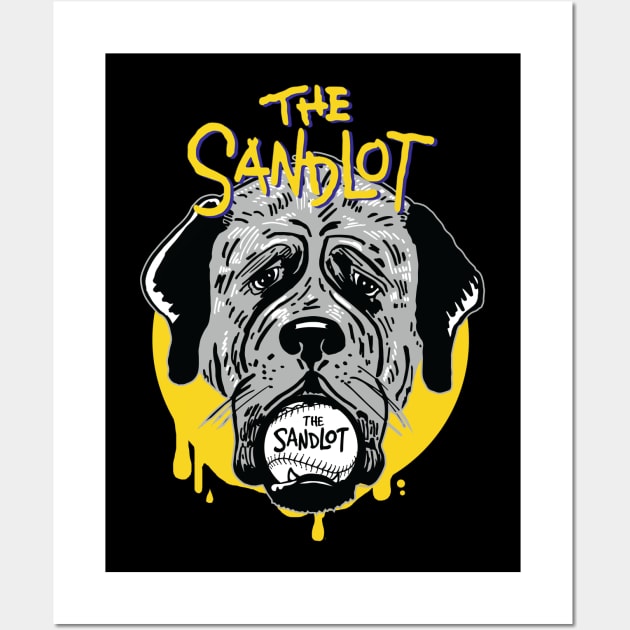 Dog - Sandlot Wall Art by Nwebube parody design